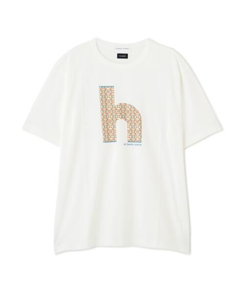 human woman(ヒューマンウーマン)の「◆【CLOUDY】コラボプリントTシャツ(Tシャツ/カットソー・レディース・ネイビー/ホワイト・MEDIUM)」の20枚目の写真
