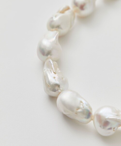 Bijou de M/ビジュードエム】Baroque pearl necklace/パールネックレス