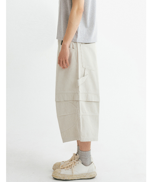 THEN OUR(デンアワー)の「パネルバミューダパンツ(アイボリー)(その他パンツ・メンズ・その他・LARGE/MEDIUM/X-LARGE)」の11枚目の写真