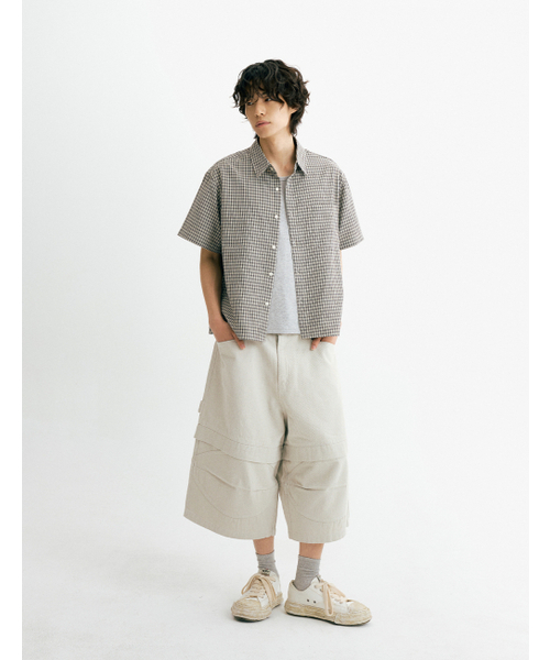 THEN OUR(デンアワー)の「パネルバミューダパンツ(アイボリー)(その他パンツ・メンズ・その他・LARGE/MEDIUM/X-LARGE)」の12枚目の写真