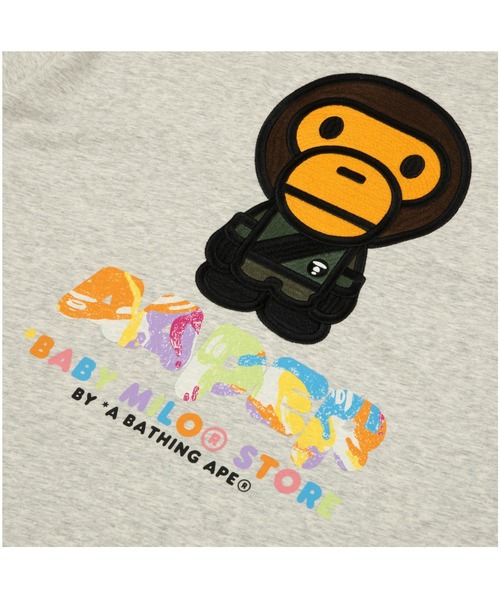 AAPE BY A BATHING APE(エーエイプバイアベイシングエイプ)の「AAPE X BABY MILO STORE RINGER TEE(Tシャツ/カットソー・メンズ・オフホワイト・X-LARGE/LARGE/MEDIUM/SMALL/XX-LARGE)」の4枚目の写真