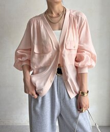 セール】【WEB限定】ロゴプリントシアーシャツ（シャツ/ブラウス