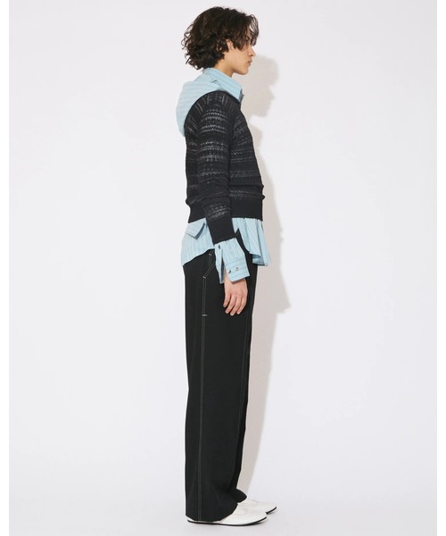 beautiful people（ビューティフルピープル）の「kids faire isle pullover/beautiful people/タイトフィット/フェアアイル柄/秋服（ニット/セーター・メンズ・ブラック/マルチ・42）」の5枚目の写真