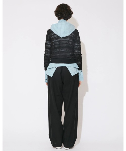 beautiful people（ビューティフルピープル）の「kids faire isle pullover/beautiful people/タイトフィット/フェアアイル柄/秋服（ニット/セーター・メンズ・ブラック/マルチ・42）」の6枚目の写真