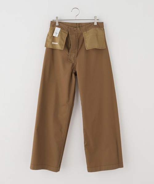 plage（プラージュ）の「Light straight チノパンツ（チノパンツ・レディース・キャメル/ホワイト・38/34/36）」の11枚目の写真