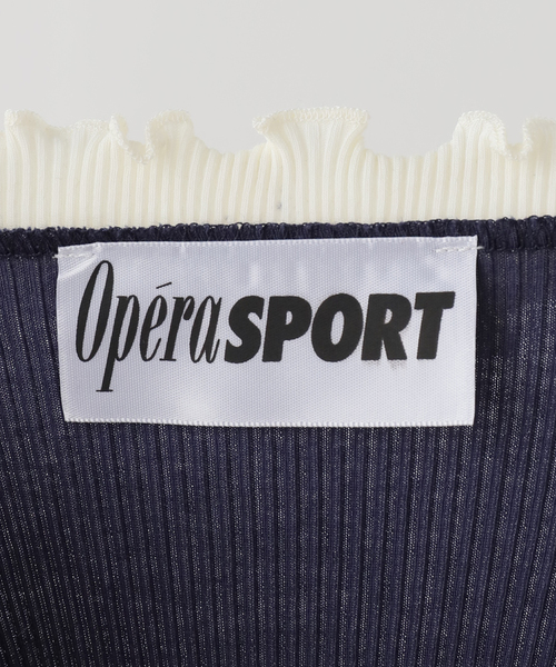 EDIT. FOR LULU（エディットフォールル）の「【Opera SPORT/オペラスポーツ】 SOPHIE SEAMLESS TOP（Tシャツ/カットソー・レディース・ネイビー・FREE）」の10枚目の写真