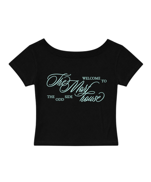 THEMORFHOUSE(ザモーフハウス)の「ザ・オッドサイドワンショルダー スリムフィット 半袖Tシャツ ピンク(Tシャツ/カットソー・レディース・その他・MEDIUM)」の3枚目の写真