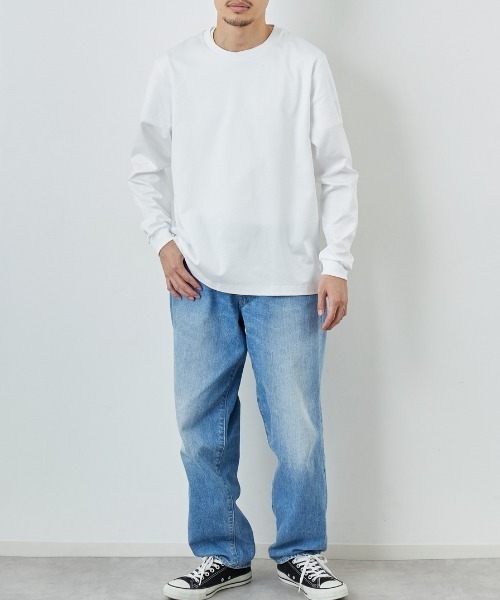 TATRAS（タトラス）の「【WEB先行予約】[TATRAS/タトラス] OSMO ワンポイントロゴ ロングスリーブTシャツ（Tシャツ/カットソー・レディース・ホワイト/ブラック・1/2/3）」の22枚目の写真