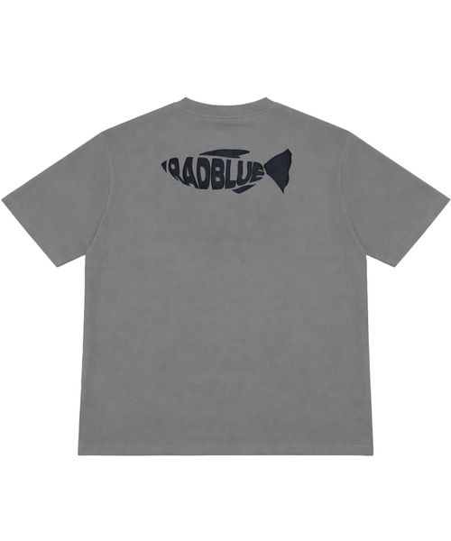 RadBlue（ラッドブルー）の「DrySilkyCotton Tshirt【fish】（その他トップス・メンズ・ホワイト/インディゴブルー・SMALL/MEDIUM/LARGE/X-LARGE/XL）」の6枚目の写真