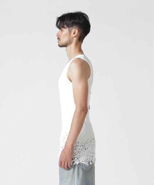 ROYAL FLASH(ロイヤルフラッシュ)の「15SKULL/BROKEN TANK TOP(タンクトップ・メンズ・ブラック/ホワイト・S/M)」の10枚目の写真