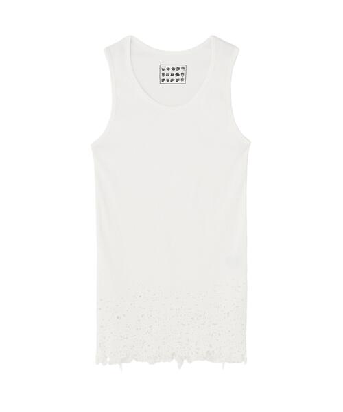 ROYAL FLASH(ロイヤルフラッシュ)の「15SKULL/BROKEN TANK TOP(タンクトップ・メンズ・ブラック/ホワイト・S/M)」の16枚目の写真