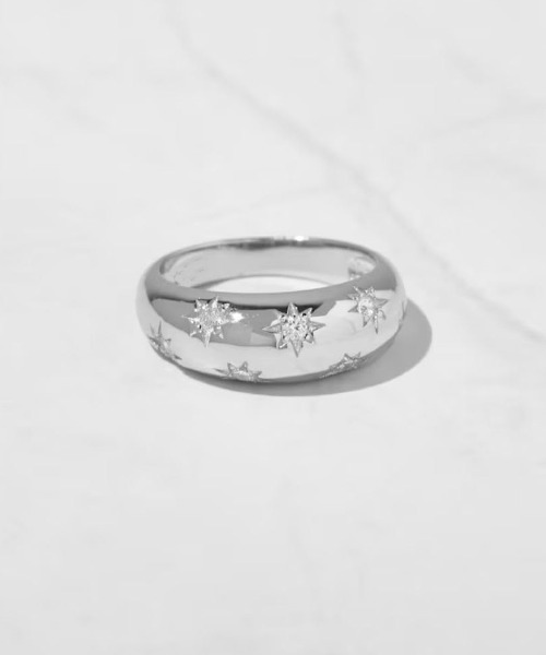 mebole(メボレ)の「round star ring(リング・レディース・ゴールド/シルバー・FREE)」の11枚目の写真