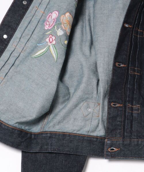 KENZO(ケンゾー)の「KENZO WILDFLOWER TRUCKER JACKET(デニムジャケット・レディース・ブルー系その他7・MEDIUM/SMALL/X-SMALL)」の2枚目の写真