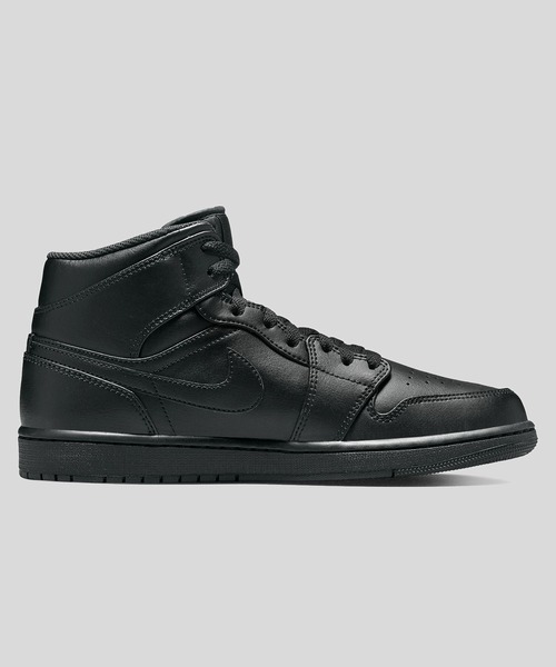 JORDAN BRAND（ジョーダンブランド）の「JORDAN BRAND AIR JORDAN 1 MID 554724-093（スニーカー・メンズ・ブラック・28cm/27.5cm/27cm/26.5cm）」の10枚目の写真