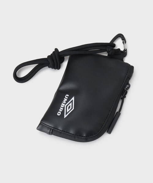 tk.TAKEO KIKUCHI（ティーケータケオキクチ）の「【UMBRO】FLショルダーバッグ／チャーム付き（ショルダーバッグ・メンズ・ブラック系・00）」の14枚目の写真