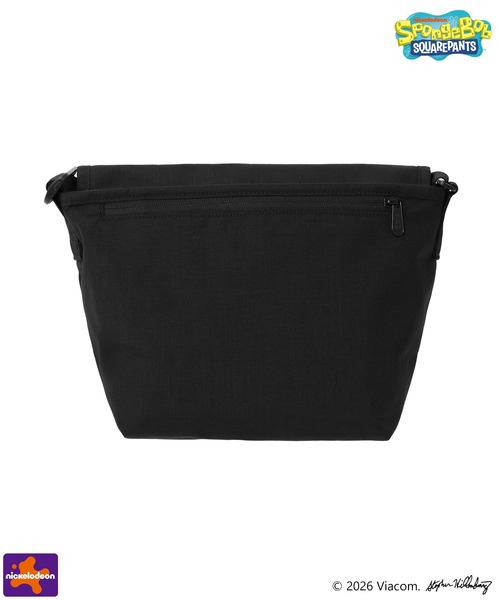 Manhattan Portage(マンハッタンポーテージ)の「NYLON MESSENGER BAG JR (SM) BP W/DIV MGNT 500D CORDURA / SPONGE BOB(メッセンジャーバッグ・メンズ・ブラック・SMALL)」の4枚目の写真