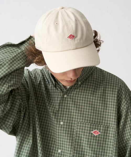 DANTON（ダントン）の「Chino Cloth 6-Panel Cap（キャップ・レディース・チャコール/ブルー系その他/ベージュ/アイボリー/ブラック・F）」の8枚目の写真