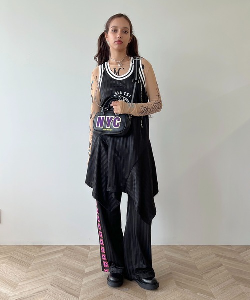 anna sui nyc(アナ スイ エヌ ワイ シー)の「クロシェトラックパンツ(その他パンツ・レディース・オレンジ/ブラック/サックスブルー・FREE)」の8枚目の写真