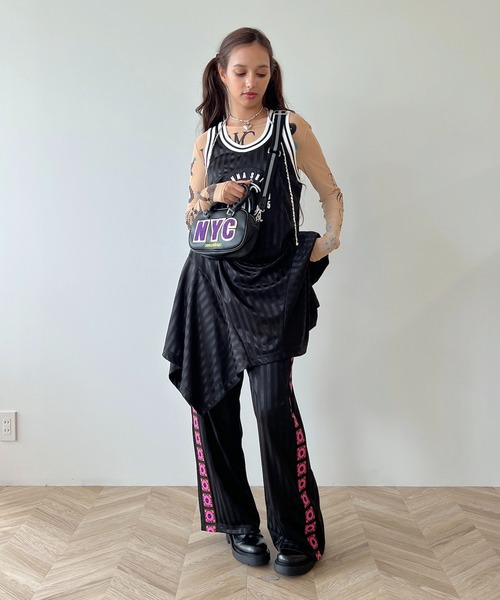 anna sui nyc(アナ スイ エヌ ワイ シー)の「クロシェトラックパンツ(その他パンツ・レディース・オレンジ/ブラック/サックスブルー・FREE)」の10枚目の写真