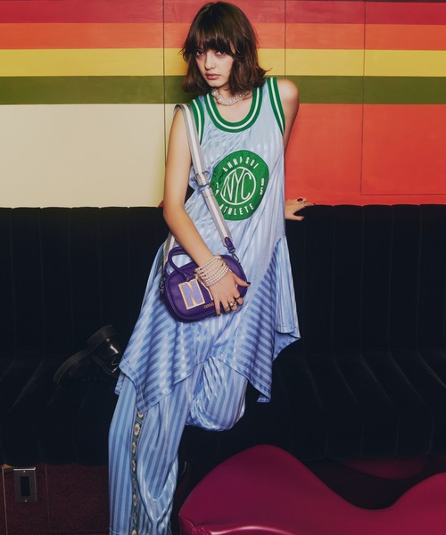 anna sui nyc(アナ スイ エヌ ワイ シー)の「クロシェトラックパンツ(その他パンツ・レディース・オレンジ/ブラック/サックスブルー・FREE)」の13枚目の写真
