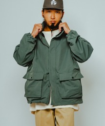 BIG MIKE（ビッグマイク）の「BIG MIKE ビッグマイク /26秋冬新作 コットンナイロン ウォータープルーフ フーデッドジャケット //// 102646650（ブルゾン）」