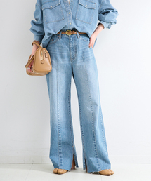 ウォッシャブル / DU JOUR / デュ ジュール PIN SEAM TAPER JEAN