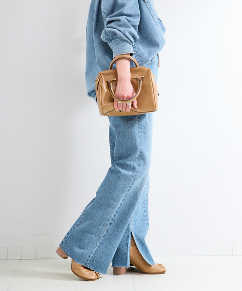 B.C STOCK(ベーセーストック)の「ウォッシャブル / DU JOUR / デュ ジュール PIN SEAM TAPER JEAN(デニムパンツ・レディース・グレー/ブルー・36/38)」の22枚目の写真