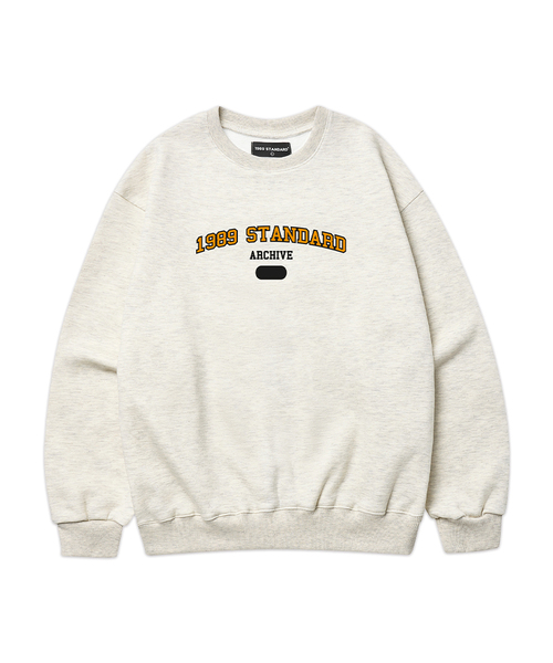 1989STANDARD(1989スタンダード)の「1989 ARCHIVE スウェット (STMSTD-0250)(スウェット・メンズ・ダークグレー/ブラック/ネイビー/バーガンディー/オートミール/ライトグレー・MEDIUM/LARGE/X-LARGE)」の4枚目の写真