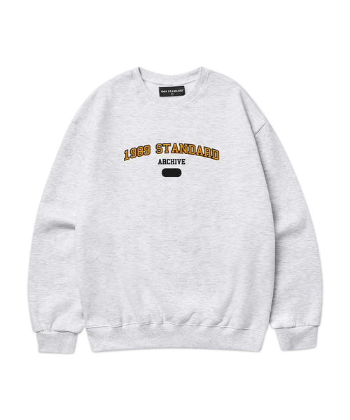 1989STANDARD(1989スタンダード)の「1989 ARCHIVE スウェット (STMSTD-0250)(スウェット・メンズ・ダークグレー/ブラック/ネイビー/バーガンディー/オートミール/ライトグレー・MEDIUM/LARGE/X-LARGE)」の2枚目の写真