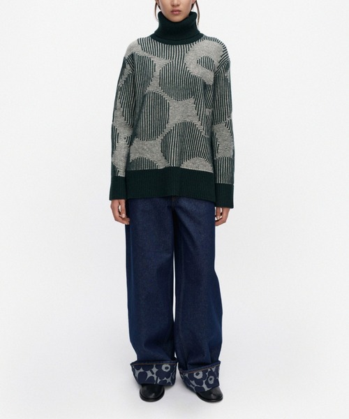 marimekko（マリメッコ）の「Unikko / Kartussi knitted west（ニット