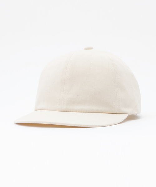 one after another NICE CLAUP（ワンアフターアナザーナイスクラップ）の「コットンシンプルキャップ（キャップ・レディース・ホワイト/グレー/ブラック・FREE）」の2枚目の写真