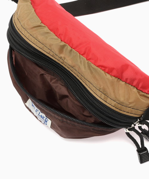 JOURNAL STANDARD(ジャーナルスタンダード)の「BATTLE LAKE / バトルレイク 別注 WAIST POUCH RIPSTOP(ショルダーバッグ・メンズ・ブラウン/カーキ・FREE)」の7枚目の写真
