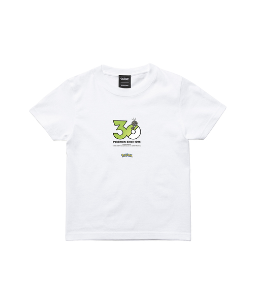 ZOZOSPOT(ゾゾスポット)の「Pokemon 30th Anniversary 1025 T-shirt 「コフキムシ」(Tシャツ/カットソー・レディース・ホワイト・SMALL/MEDIUM/LARGE/X-LARGE/XX-LARGE/XXX-LARGE/100cm/110cm/120cm/130cm/140cm/150cm/160cm)」の2枚目の写真