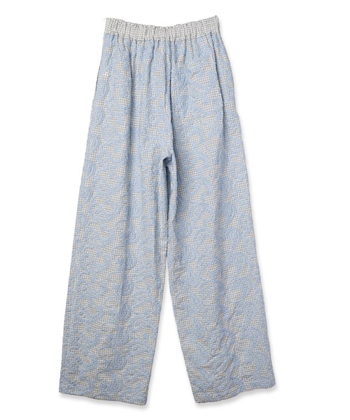 mintdesigns(ミントデザインズ)の「Layered Paisley Volume Pants(その他パンツ・レディース・サックスブルー/ブラック・ONESIZE)」の8枚目の写真