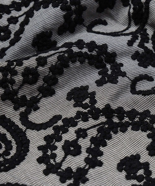 mintdesigns(ミントデザインズ)の「Layered Paisley Volume Pants(その他パンツ・レディース・サックスブルー/ブラック・ONESIZE)」の13枚目の写真