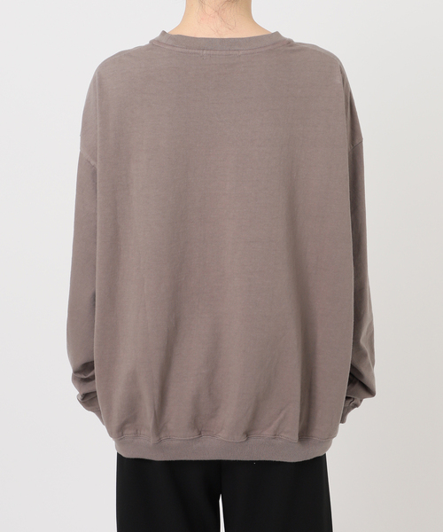 CALUX（キャラクス）の「【CALUX/キャラクス】RIB ロングスリーブ Tシャツ（Tシャツ/カットソー・レディース・モカ・FREE）」の3枚目の写真