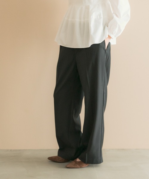 URBAN RESEARCH ROSSO WOMEN(アーバンリサーチ ロッソ)の「イージストレッチパンツ(その他パンツ・レディース・ブラウン/ライトグレー/スミクロ・36/38)」の5枚目の写真