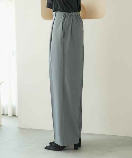 URBAN RESEARCH ROSSO WOMEN(アーバンリサーチ ロッソ)の「イージストレッチパンツ(その他パンツ・レディース・ブラウン/ライトグレー/スミクロ・36/38)」の13枚目の写真