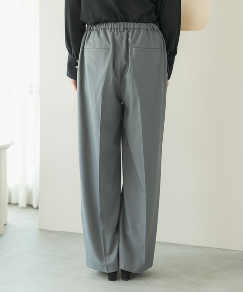 URBAN RESEARCH ROSSO WOMEN(アーバンリサーチ ロッソ)の「イージストレッチパンツ(その他パンツ・レディース・ブラウン/ライトグレー/スミクロ・36/38)」の14枚目の写真