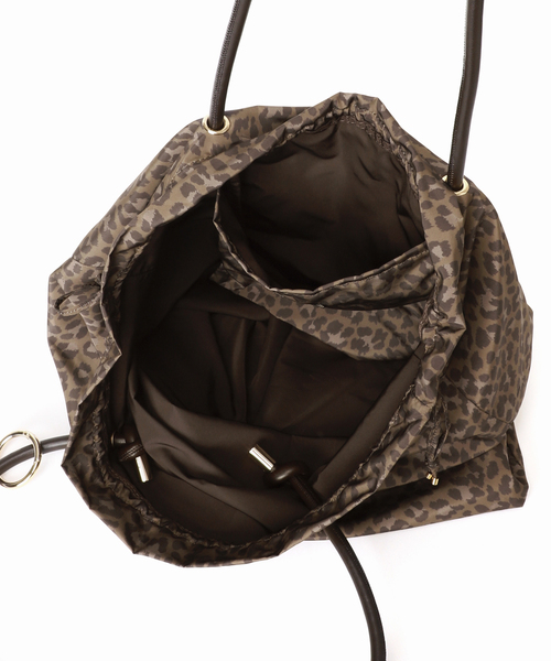 Spick & Span(スピックアンドスパン)の「《WEB限定 / 追加》別注 Spick & Span LEOPARD TOTE(トートバッグ・レディース・ブラウン・FREE)」の5枚目の写真