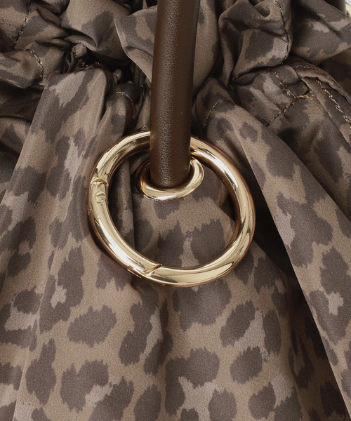Spick & Span(スピックアンドスパン)の「《WEB限定 / 追加》別注 Spick & Span LEOPARD TOTE(トートバッグ・レディース・ブラウン・FREE)」の7枚目の写真