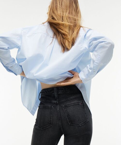 tommy jeans（トミー ジーンズ）の「シルヴィアハイライズブーツカットジーンズ（デニムパンツ・レディース・ブラック・26inch/25inch/27inch）」の5枚目の写真