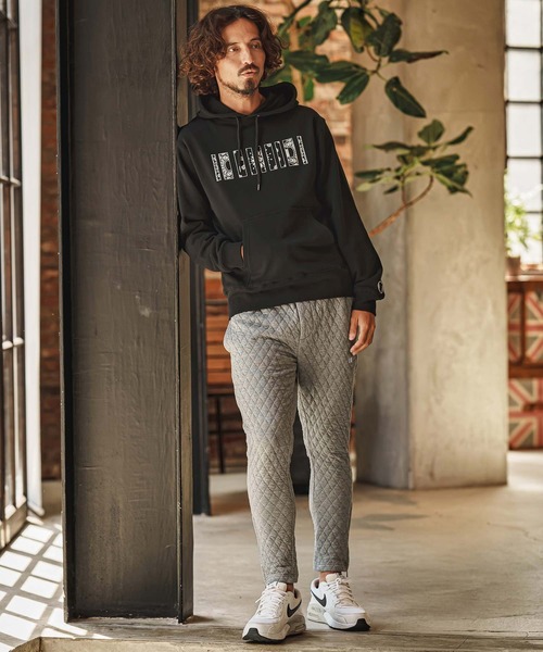 felkod(フィルコッド)の「mpa4259- Bandana Barcode Print Hoodie バンダナ柄バーコードプリントパーカー(F26F210)(パーカー・メンズ・ホワイト/ブラック/ライトピンク・L/M/S/XL)」の6枚目の写真