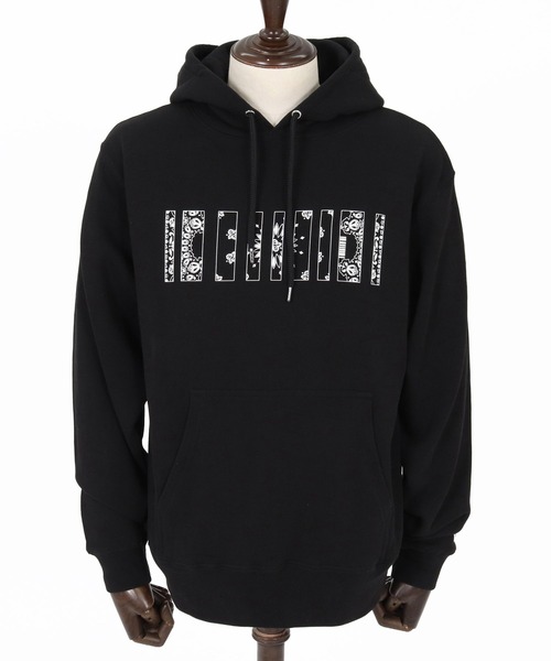 felkod(フィルコッド)の「mpa4259- Bandana Barcode Print Hoodie バンダナ柄バーコードプリントパーカー(F26F210)(パーカー・メンズ・ホワイト/ブラック/ライトピンク・L/M/S/XL)」の18枚目の写真