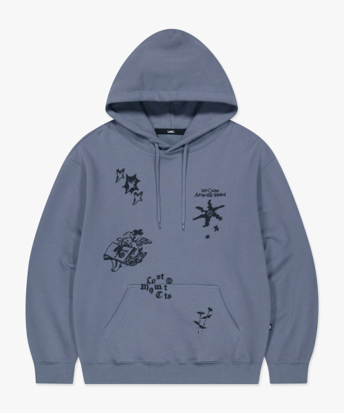 LMCの「STAMP GRAPHIC HOODIE light blue(パーカー・レディース・その他・SMALL/MEDIUM/LARGE/X-LARGE)」の4枚目の写真
