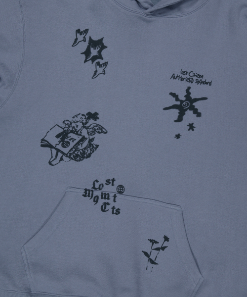 LMCの「STAMP GRAPHIC HOODIE light blue(パーカー・レディース・その他・SMALL/MEDIUM/LARGE/X-LARGE)」の6枚目の写真