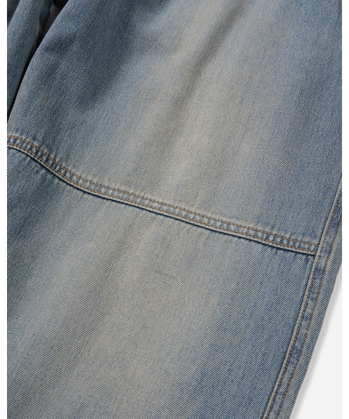 SILENTSYLLABLE（サイレント シラブル）の「Knee panel denim pants / Mid blue（デニムパンツ・メンズ・その他・2/0/1）」の3枚目の写真