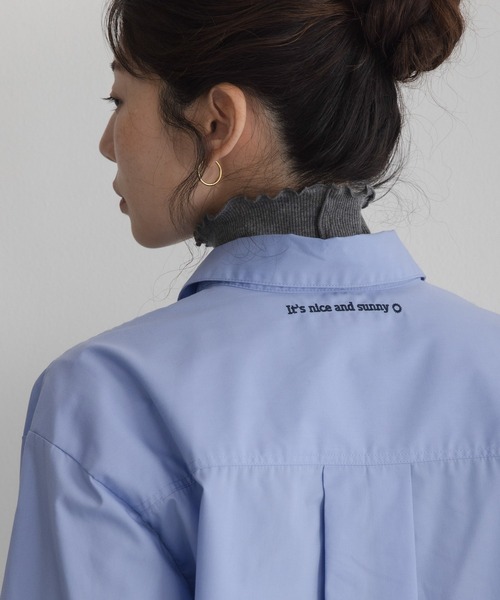 URBAN RESEARCH Sonny Label(アーバンリサーチサニーレーベル)の「『UR TECH』蓄熱ハイネックメロウプルオーバー(Tシャツ/カットソー・レディース・グレー系その他/チャコールグレー/ブラック/オフホワイト・FREE)」の5枚目の写真