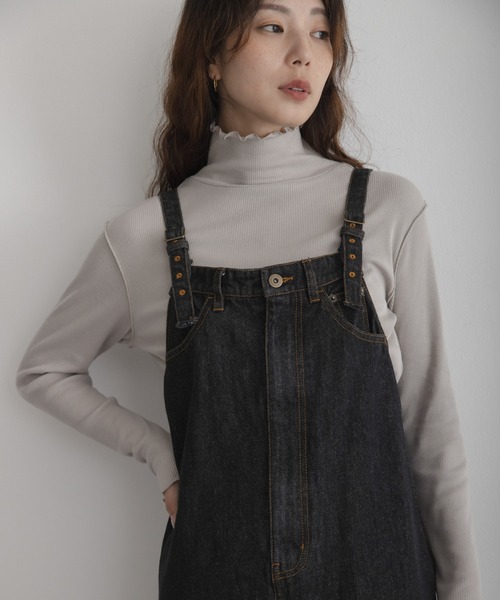 URBAN RESEARCH Sonny Label(アーバンリサーチサニーレーベル)の「『UR TECH』蓄熱ハイネックメロウプルオーバー(Tシャツ/カットソー・レディース・グレー系その他/チャコールグレー/ブラック/オフホワイト・FREE)」の13枚目の写真