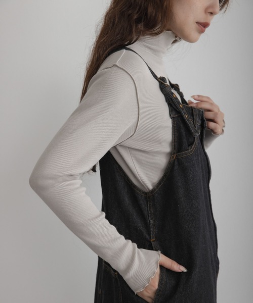 URBAN RESEARCH Sonny Label(アーバンリサーチサニーレーベル)の「『UR TECH』蓄熱ハイネックメロウプルオーバー(Tシャツ/カットソー・レディース・グレー系その他/チャコールグレー/ブラック/オフホワイト・FREE)」の14枚目の写真